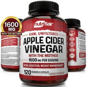 miriamshop הכל על יופי ▶ Apple Cider Vinegar Capsules - 1600mg with The Mother 120 Vegan Keto Pills